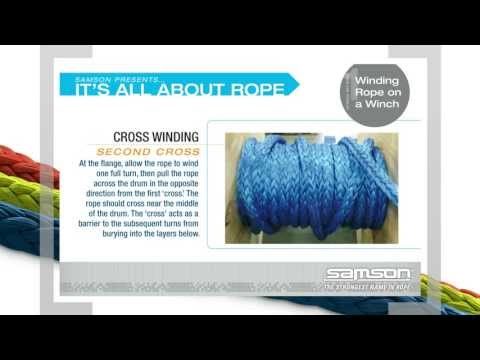 Winding Rope on a Winch
