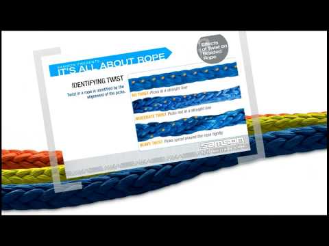Effect of Twist on Braided Rope