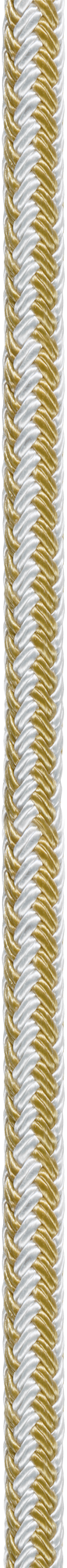 Gold and white Harbormaster Dock Line Double Braid Rope