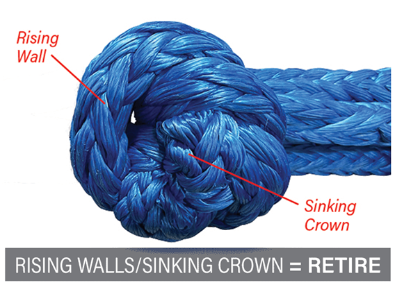 Rising Walls/ Sinking Crown of Soft Shackle Knot